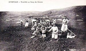 AFFREVLLE - TRANCHEES AU CAMP DES ZOUAVES